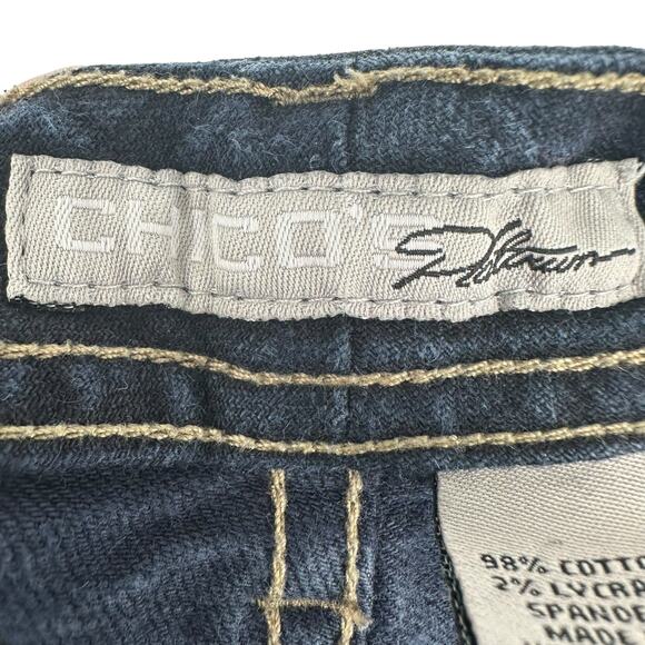 Chico's Platnum Dark Wash Straight Leg Jeans Sz 0.5 Short - Picture 5 of 7
